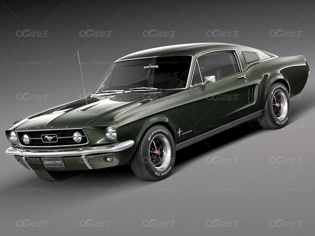 赛车天地 Ford Mustang Fastback 1967-1