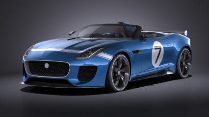 赛车天地 Jaguar Project 7 Concept 2016