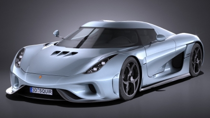 赛车天地 Koenigsegg Regera 2015