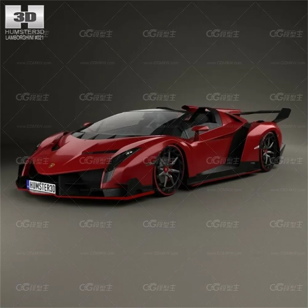 赛车天地 Lamborghini Veneno Roadster 2014-1