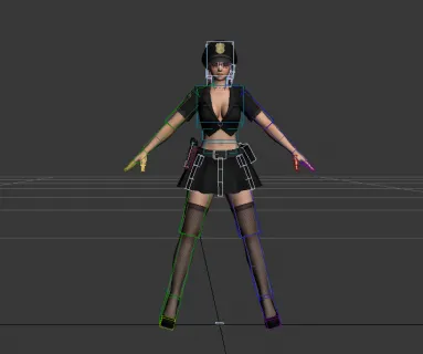 Ayane 绫音女角色模型 带绑定