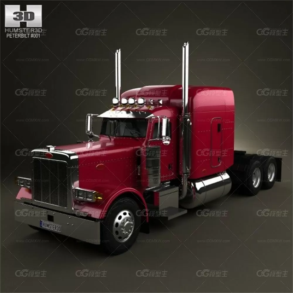 赛车天地 Peterbilt 379 Tractor Truck 1987-1