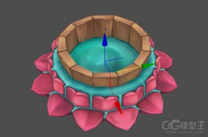 Q版洗澡桶3D模型