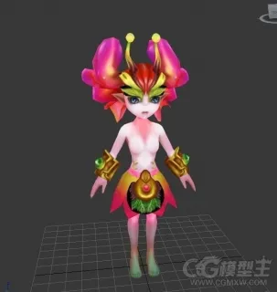 花魁 花童子