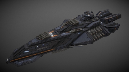 次时代战舰飞船 Scifi Battleship Dauntless