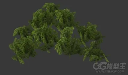 灌木3D模型