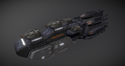 次时代战舰飞船 Scifi Heavy Frigate Liberator