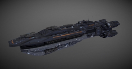 次时代战舰飞船 Scifi Light Cruiser Hyperion