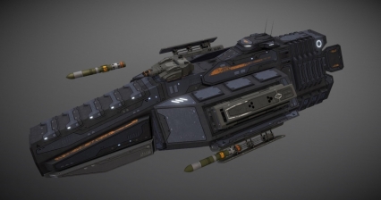 次时代战舰飞船 Scifi Torpedo Frigate Avenger