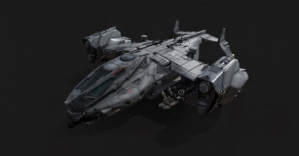 次时代战舰飞船 SF Heavy- Dropship _ Aircraft Carrier