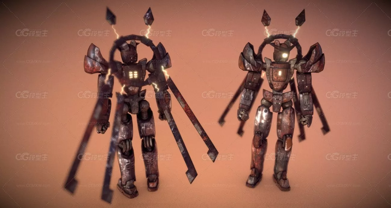 机甲时代 Rusted Mecha Concept-1