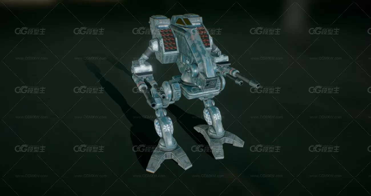 机甲时代 Clan's Mad Dog (Vulture) Battlemech-1