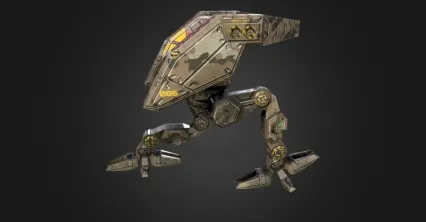 机甲时代 Hammer  - Lowpoly Mech