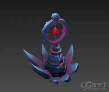 风怒塔3D模型