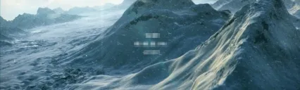 大雪 雪山 开篇大气上档次