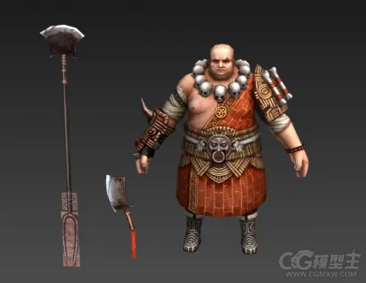 沙和尚3D人物模型