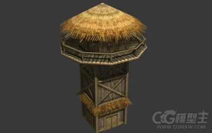 圆形哨塔