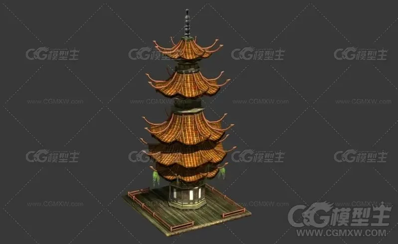 百花楼阁塔楼-1