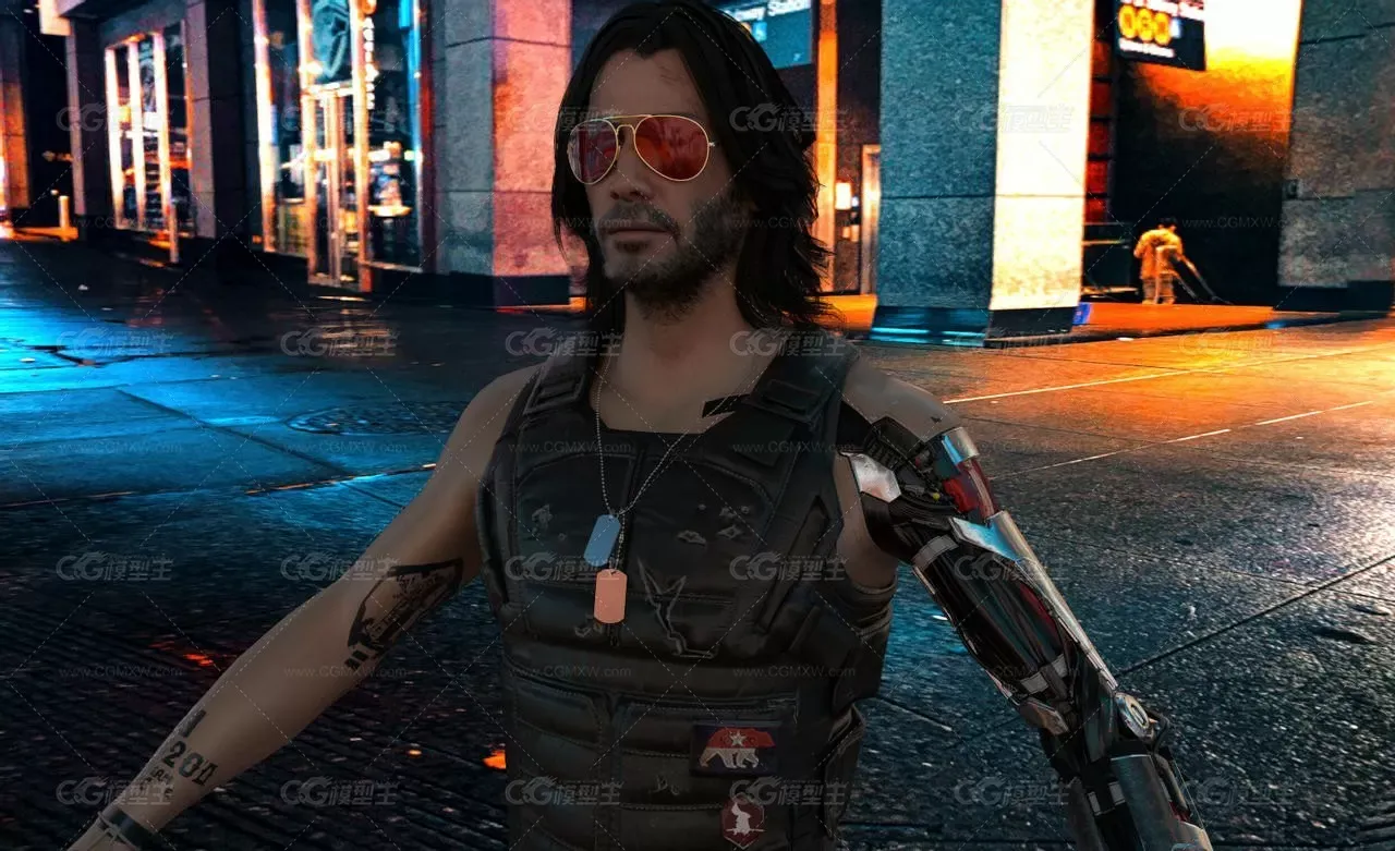 Cyberpunk_2077两个模型，更新全部Model和Textures-1