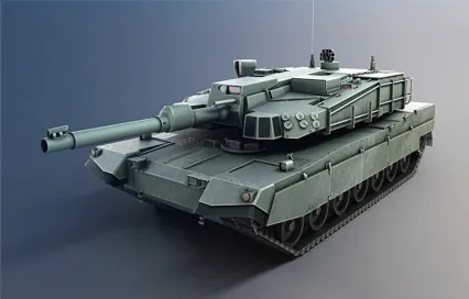 3D军事素材模型 K2“黑豹”主战坦克