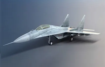 3D军事素材模型 米格29支点前线战斗机