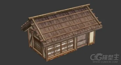 木屋3D模型