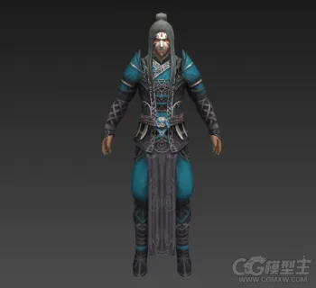 剑三五毒教人物角色模型