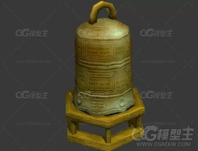 古代大钟模型-1