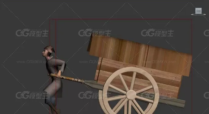 古代人物的模型集合附带动作 高品质角色CG模型-1