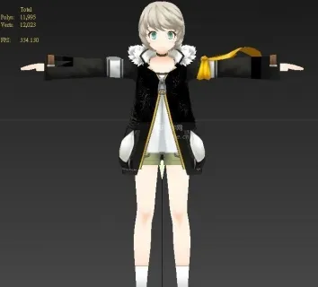 《封印者》日韩科幻3DMAX人物模型合集