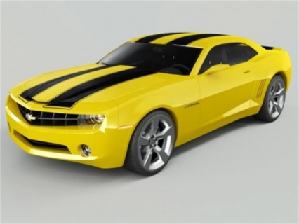 小轿车 Chevrolet Camaro 3D模型