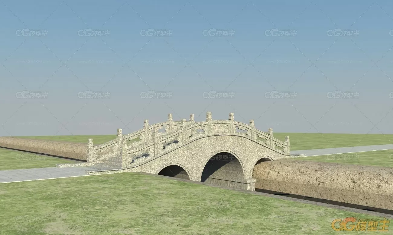 桥 拱桥 石桥 景观桥 桥梁 古代桥-2