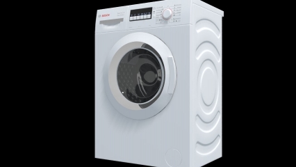 家用洗衣机 Bosch washing machine 3D模型