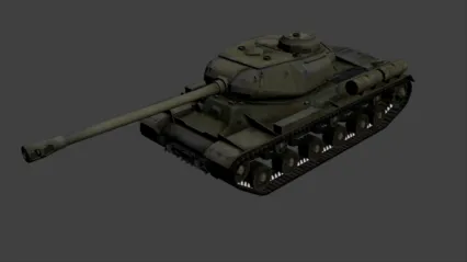 苏联坦克 IS Heavy Tank 3D模型
