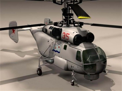 苏联 K27-Helicopter 3D模型