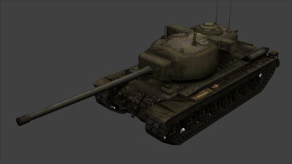 苏联坦克 T29 Heavy Tank 3D模型