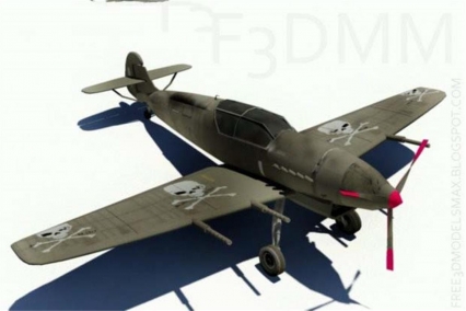 德军战机 World War 2 Aircraft 3D模型