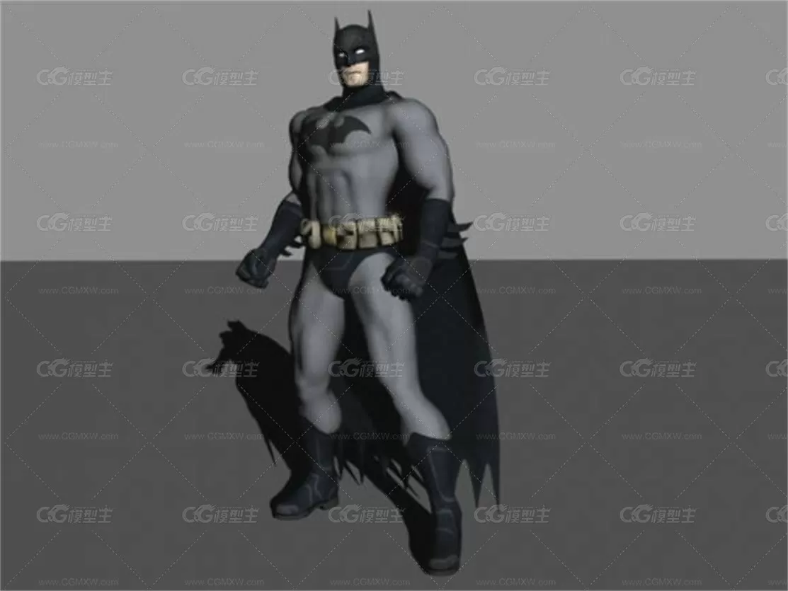 dc角色蝙蝠侠 Batman 3D模型-1