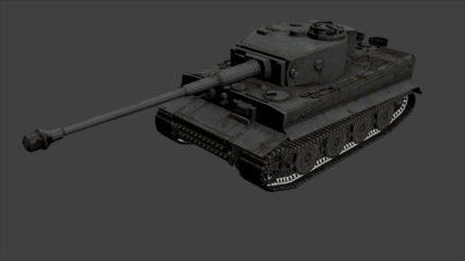 Tiger I Heavy Tank 3D模型