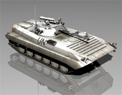 BMP-2 步战车 3d模型