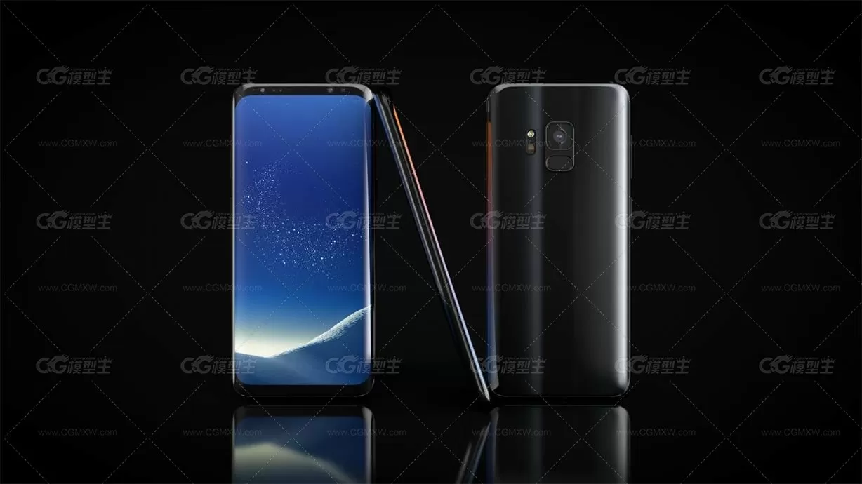 Samsung Galaxy S9 (Concept) 3D模型-1