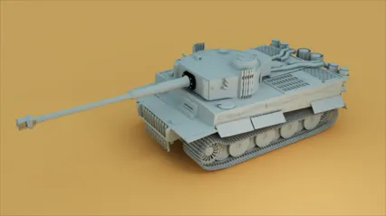 panzer tank 3D模型