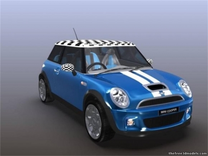 Mini Cooper 3D模型