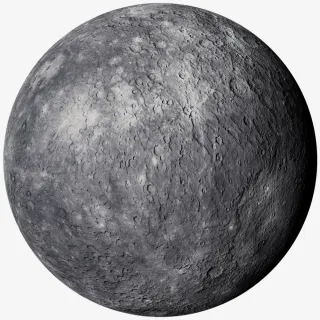 Mercury Photorealistic 1K 3D模型