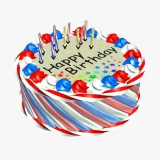 birthdaycake v3 3D模型