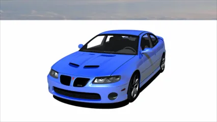 Pontiac GTO 3D模型