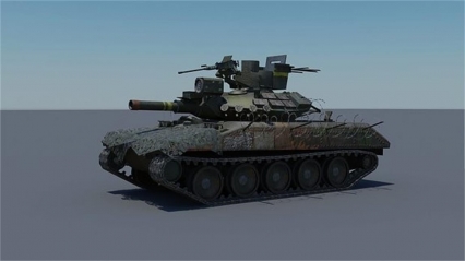 Cavalera Light Tank (M551) 3D模型