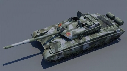 Iron Mountain (Type-99 MBT) 3D模型