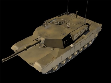 M1 Abrams (American Main Battle Tank) 3D模型