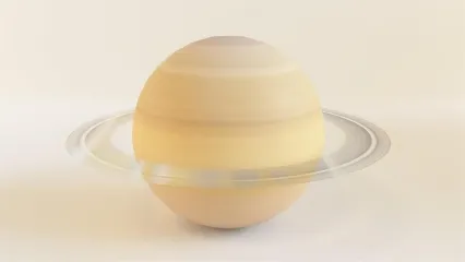 Saturn Planet 3D模型